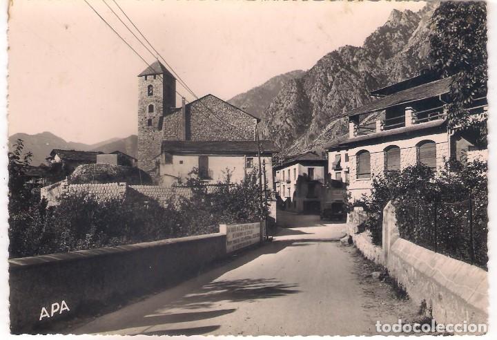 Postkarten: POSTAL DE VALLS D'ANDORRA -PLA&Ccedil;A D'ANDORRA .