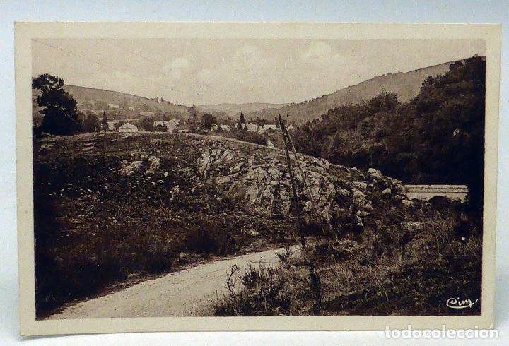 Postales: Postal Pradines Correze Francia Vue gen&eacute;rale et le Pont Combier escrita