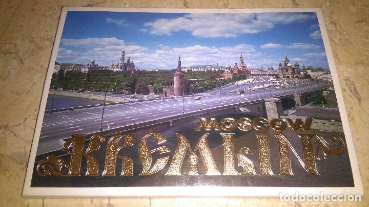 Postales: 16 postales, Moscow kremlim , intourist