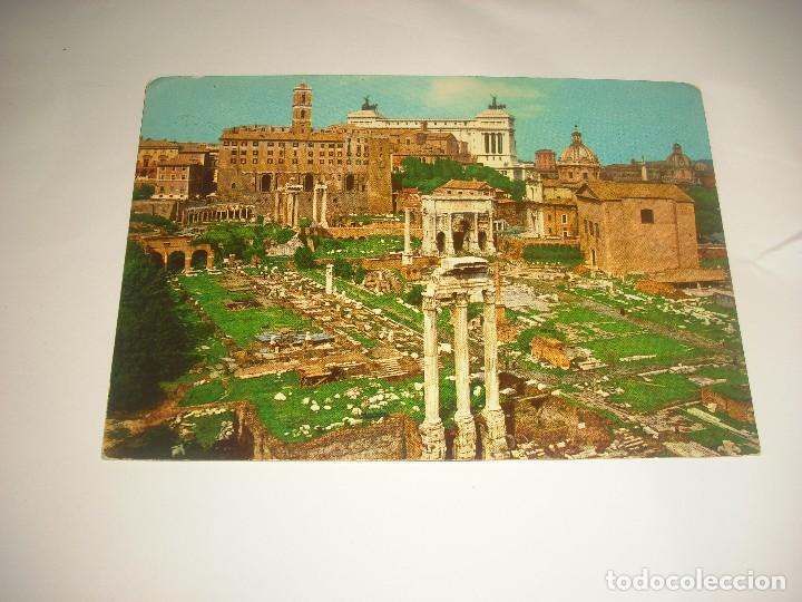 Postales: ROMA . FORO ROMANO, CIRCULADA - Foto 1
