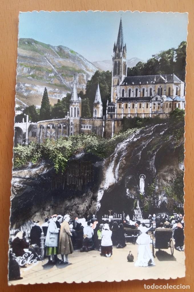 Postales: Postal de Lourdes, 1922 - Foto 1
