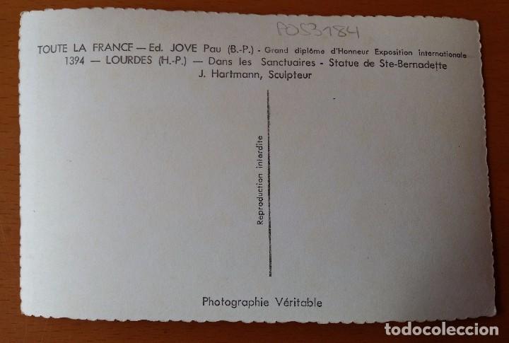 Postales: Postal de Lourdes - Foto 2