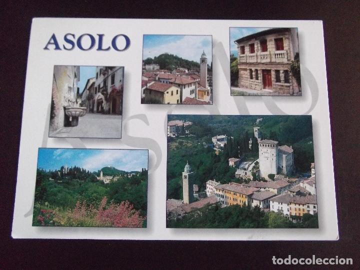Postcards: ITALIA-V40-170X120MM-CIRCULADA-ASOLO