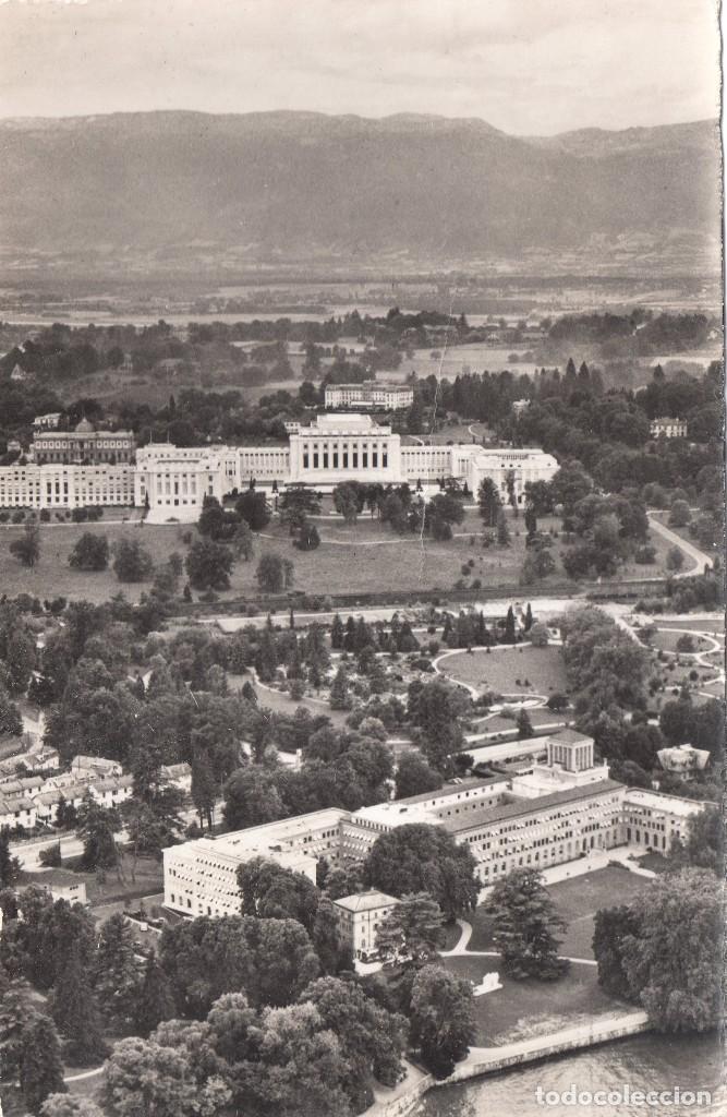 Postales: GINEBRA- SUIZA -PALACIO DE LAS NACIONES UNIDAS- JAEGER