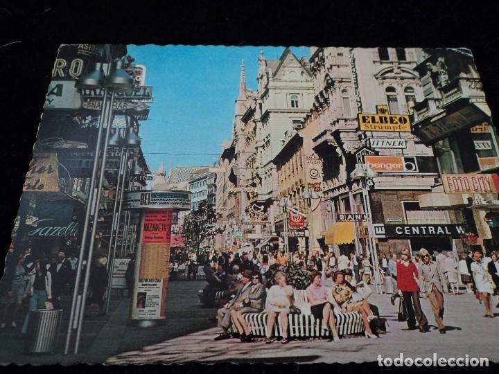 Postales: VIENA KARNTNER  STRADE CIRCULADA 1975 - Foto 1