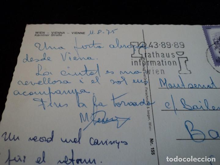 Postales: VIENA KARNTNER  STRADE CIRCULADA 1975 - Foto 2