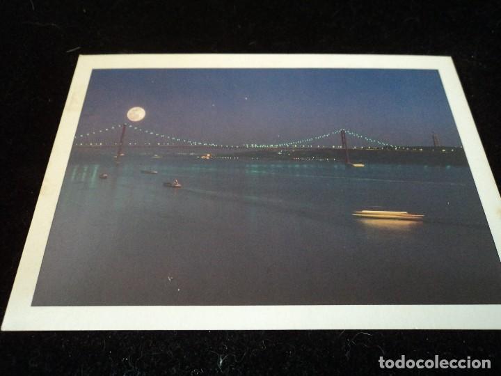 Postales: LISBOA O TEJO E PONTE  ED SOFOTO 16,5 X 12 CM - Foto 1