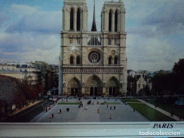Postales: acordeon de 18 postales monuments de paris ed de globe - Foto 3
