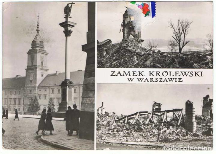 Postales: Postal Warszawa. Zamek Krolewski