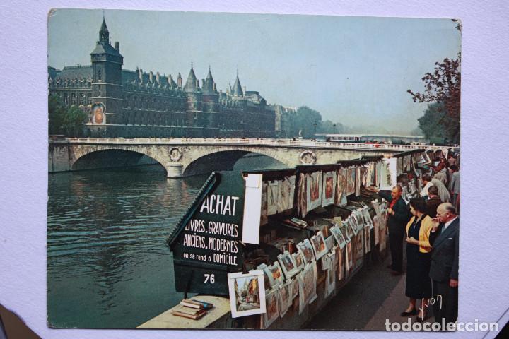 Postales: Bella postal de paris Les bouquinistes. - Foto 1