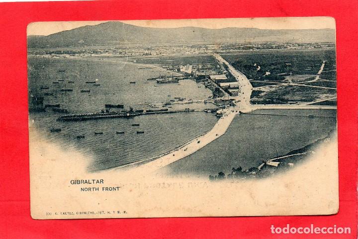 Postales: gibraltar. 303 dautez north front - Foto 1