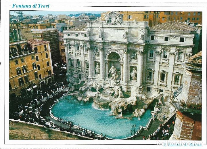 Cartes Postales: ITALIA, IL FASCINO DI ROMA, LA FONTANA DI TREVI - EDI CART F 158 - S/C - (16,5X11,5)