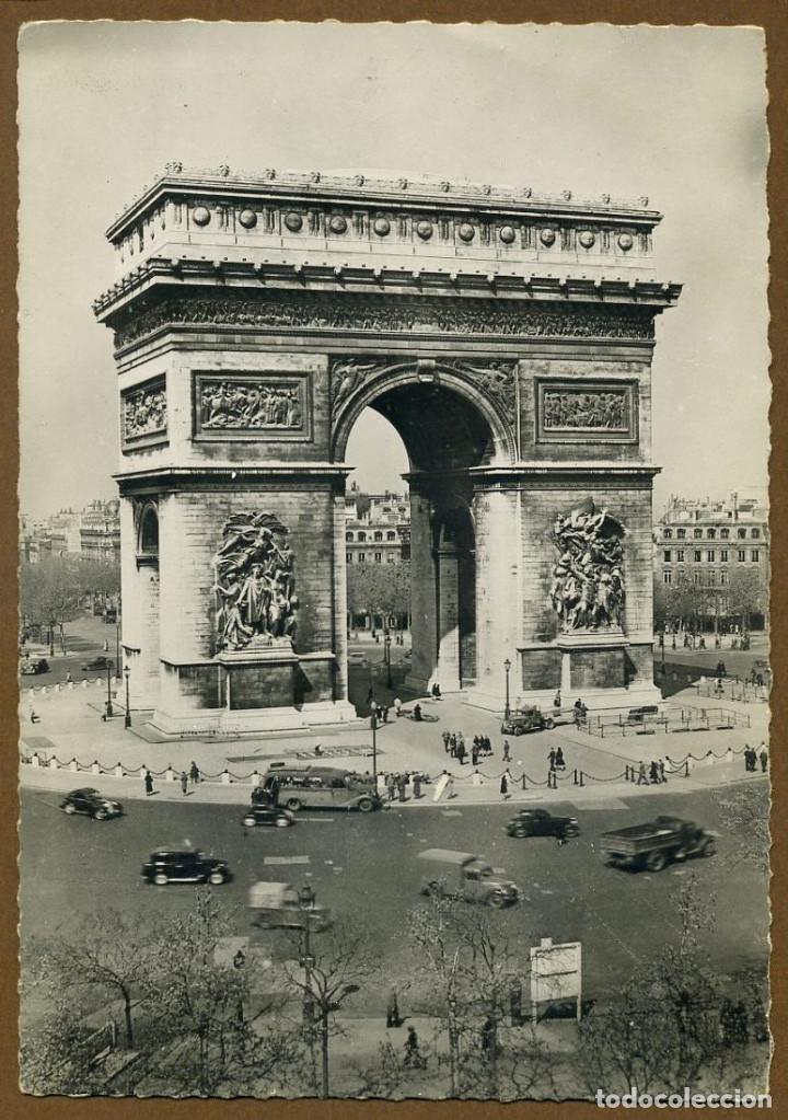 Postales: POSTAL DE PARIS LARC DE TRIOMPHE - ARCO DE TRIUNFO - Foto 1