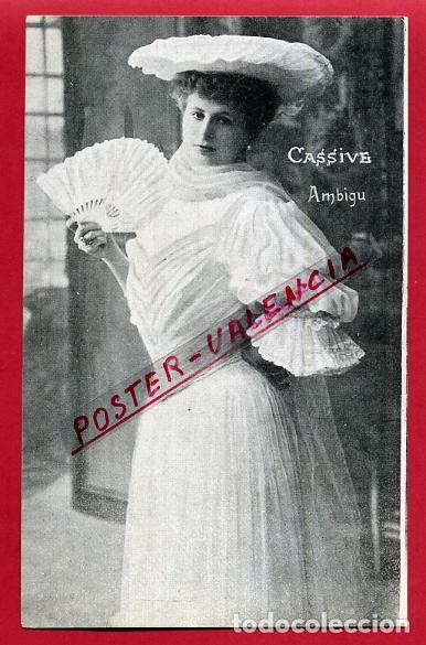 Postales: POSTAL FRANCIA, CASSIVE, AMBIGU, ARTISTA O CUPLETISTA , ORIGINAL , P88229