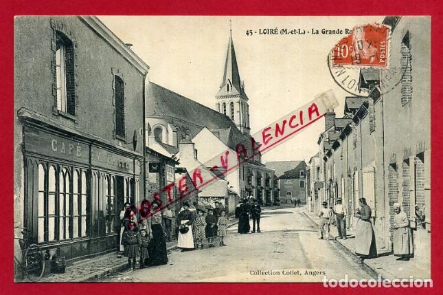 Postkarten: POSTAL FRANCIA, LOIRE, LA GRANDE RUA, ORIGINAL , P88232