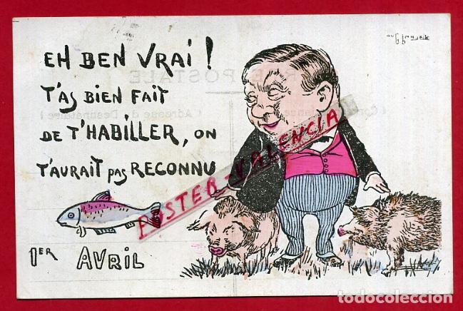 Postkarten: POSTAL FRANCIA, ILUSTRADA, EH BEN VRAI, ORIGINAL, P88236