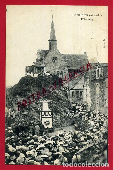 Postkarten: POSTAL FRANCIA, BEHUARD, PELERINAGE, ORIGINAL, P88246