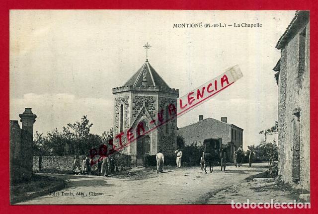 Postkarten: POSTAL FRANCIA, MONTIGNE, LA CHAPELLE, ORIGINAL, P88254