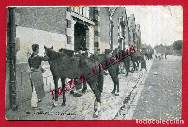 Postkarten: POSTAL FRANCIA, DRAGONS, LE PANSAGE, ORIGINAL, P88260