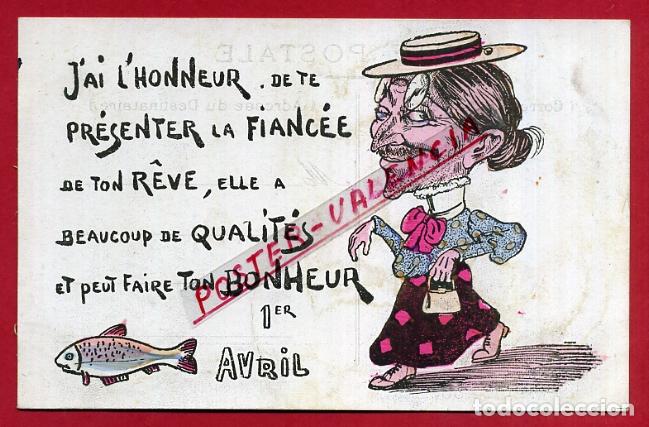 Postkarten: POSTAL FRANCIA, ILUSTRADA, JAI L&acute;HONNEUR DE TE PRESENTER LA FIANCEE, ORIGINAL, P88263