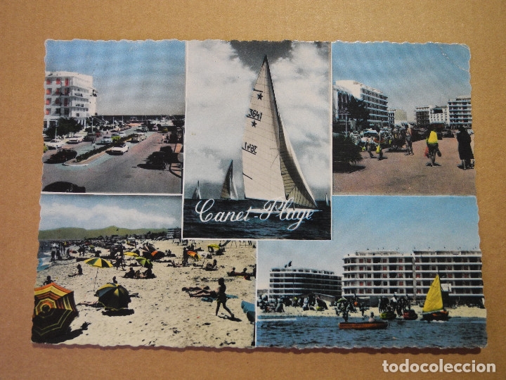 Postales: Canet Plage. Criculada 1964 - Foto 1