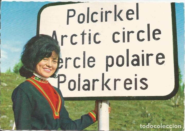 Postcards: SUECIA, LAPPLAND, POLCIRKELN - FOTO W&Auml;STFELT,JOKKMOKK - CIRCULADA 1968