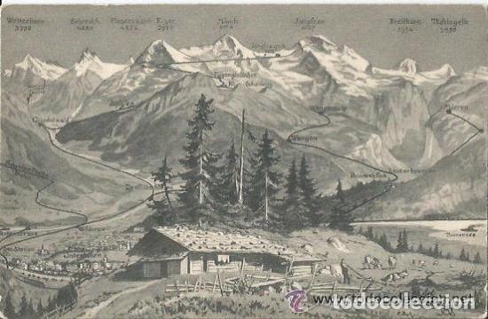 Postales: :::: PN794 - POSTAL - BERNER OBERLAND - SIN CIRCULAR - Foto 1