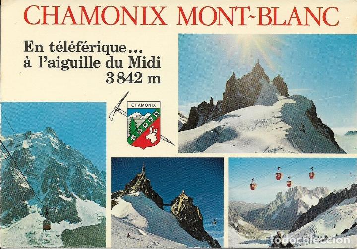 Postcards: CHAMONIX MONT BLANC, L'AIGUILLE DU MIDI (3.842 m.) - ALPCOLOR 2084 - S/C