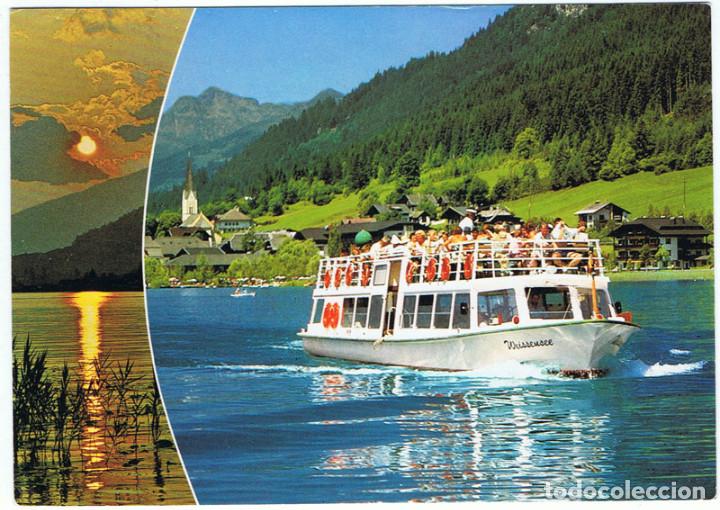 Cartes Postales: Postal Austria. Karnten. Weissensee, 930 m. Circulada 1991