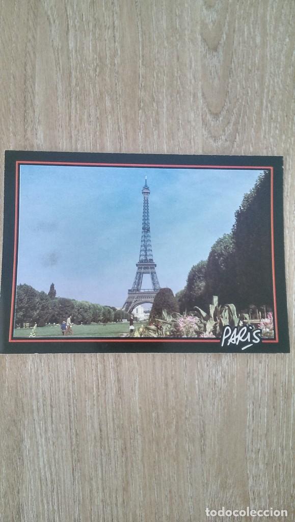 Postales: POSTAL &laquo;TORRE EIFFEL. PAR&Iacute;S&raquo;. MANUSCRITA - Foto 1