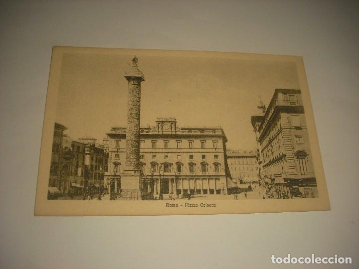 Postales: ROMA , PLAZZA COLONNA. E.V.R., SIN CIRCULAR. - Foto 1