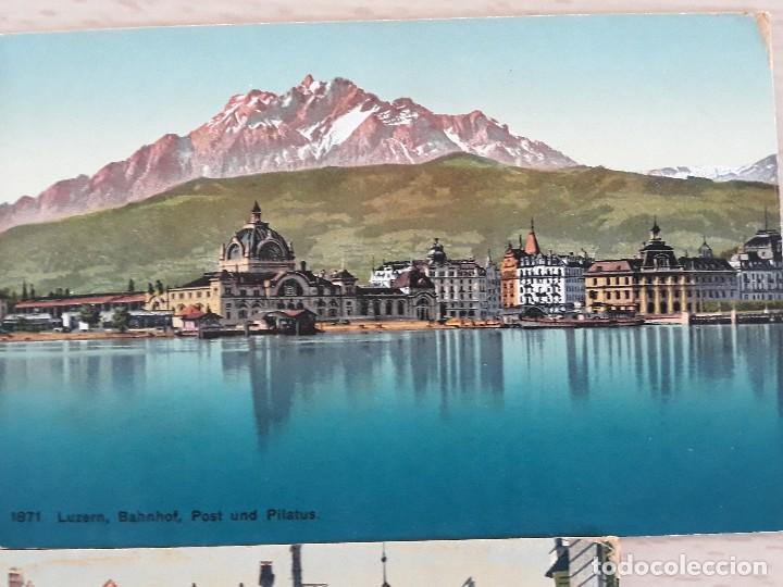 Postales: Luzern 4 postales Suiza - Foto 3