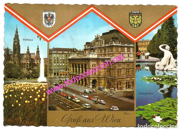 Postales: VIENA (AUSTRIA) - POSTAL DEL A&Ntilde;O 1971 - Foto 1