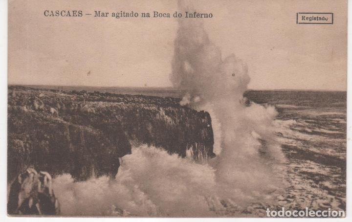 Postais: Antigua Tarjeta Postal de Cascais ( Portugal ) . Boca do  Inferno . Sin circular.