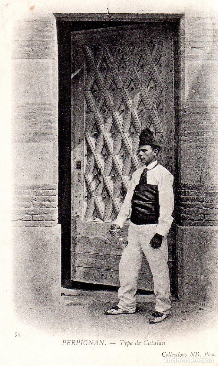 Postkarten: TARJETA POSTAL DE FRANCIA. N&ordm; 54. PERPIGNAN.- TYPE DE CATALAN.