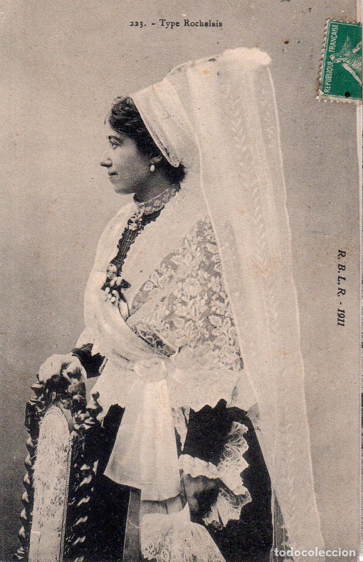 Postkarten: TARJETA POSTAL DE FRANCIA. N&ordm; 223. TYPE ROCHELSIS. R. B. L. R. 1911.