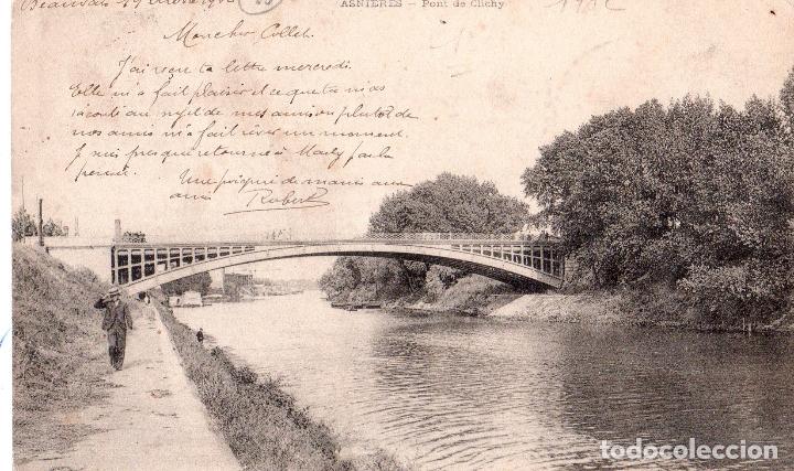 Postkarten: TARJETA POSTAL DE FRANCIA. ASNIERES. PONT DE CLICHY.