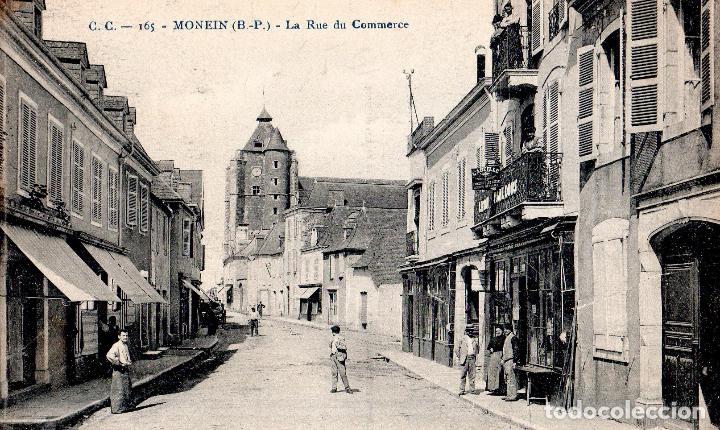 Postkarten: TARJETA POSTAL DE FRANCIA. N&ordm; 165. MONEIN, B. P. LA RUE DU COMMERCE.