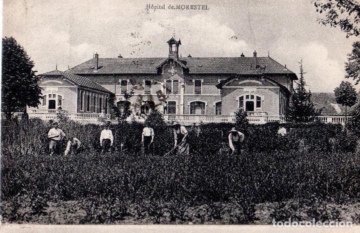 Postkarten: TARJETA POSTAL DE FRANCIA. HOPITAL DE MORESTEL.