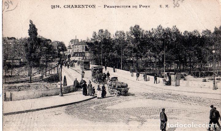 Postkarten: TARJETA POSTAL DE FRANCIA. N&ordm; 2878. CHARENTON. PERSPECTIVE DU PONT.