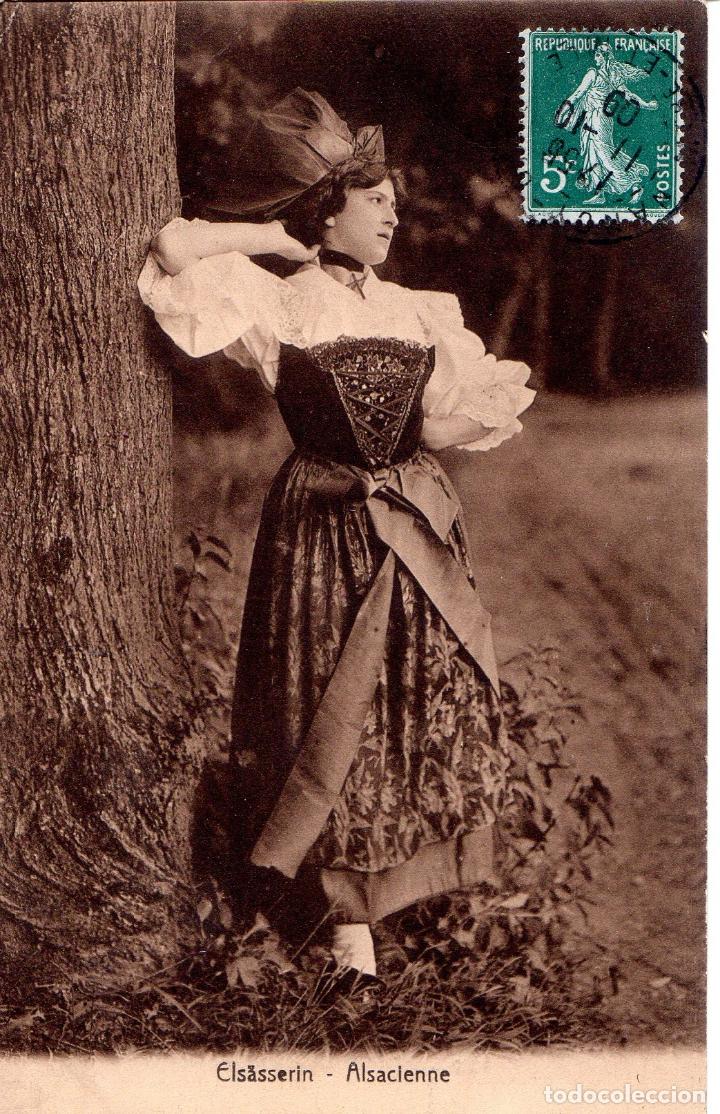 Postkarten: TARJETA POSTAL DE FRANCIA. ELS&Aacute;SSERIN. ALSACIENNE.