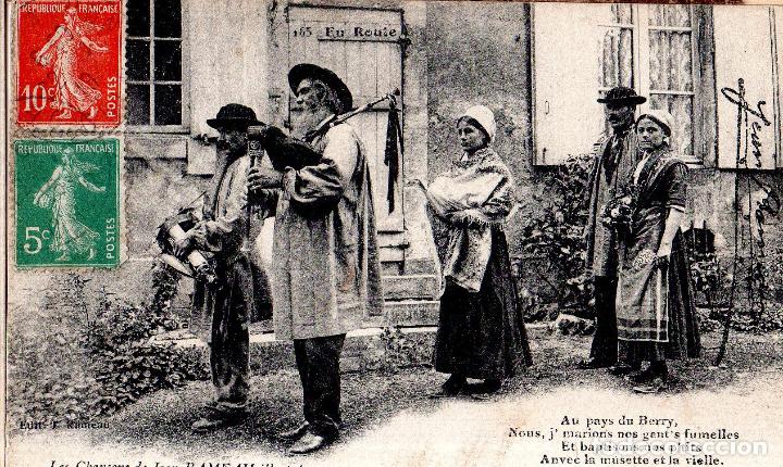 Postkarten: TARJETA POSTAL DE FRANCIA. LES CHANSONS DE JEAN RAMEAU ILLUSTR&Eacute;ES.