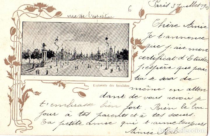 Postkarten: TARJETA POSTAL DE FRANCIA. ESPLANADES DES INVALIDES.