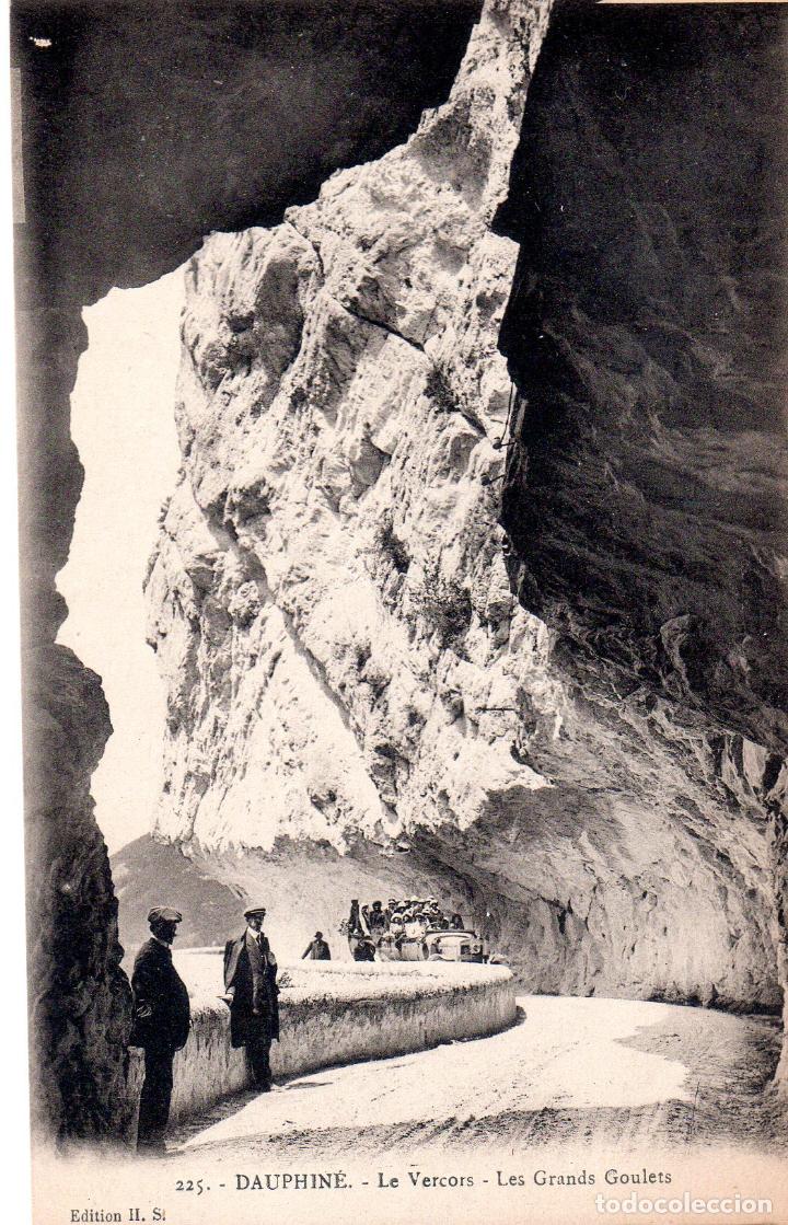 Postkarten: TARJETA POSTAL DE FRANCIA. N&ordm; 225. DAUPHIN&Eacute;. LE VERCORS. LES GRANDS GOULET.