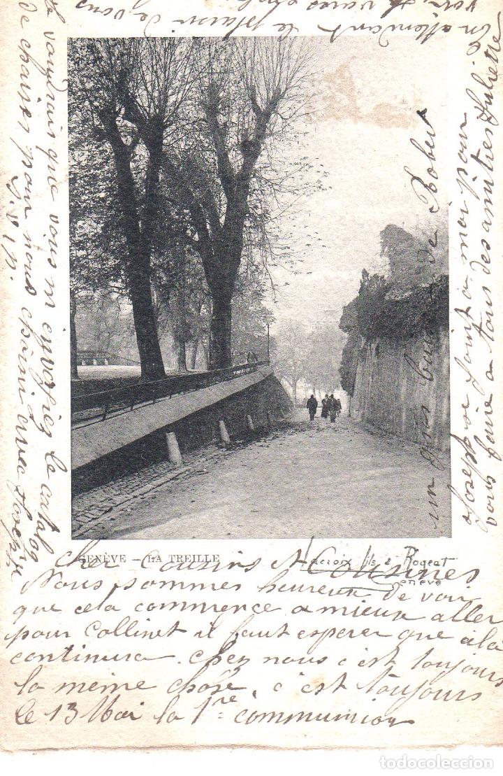Postkarten: TARJETA POSTAL DE FRANCIA. GENEVE. LA TREILLE.