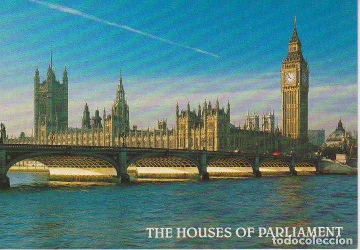Postkarten: LONDON (GRAN BRETA&Ntilde;A) . THE HOUSES OF PARLIAMENT . BIG BEN