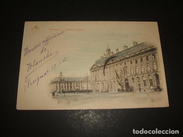Postales: BURDEOS FRANCIA ADUANA Y BOLSA - Foto 1