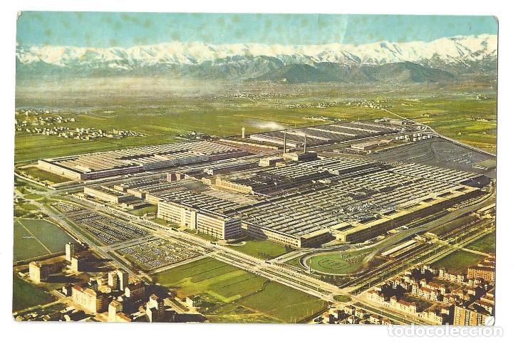 Postales: TORINO.- FIAT MIRAFIORI. GROS MONTI. F&Aacute;BRICA DE COCHES. ITALIA- SIN CIRCULAR