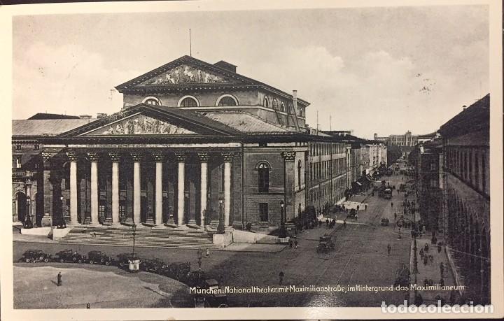 Postales: POSTAL ALEMANA. MUNCHEN. MUNICH. 1938 - Foto 2