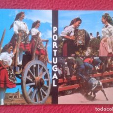 Postales: POSTAL POST CARD CARTE POSTALE PORTUGAL CARROS... TRAJES TÍPICOS... TOROS...BULLFIGHTING... ETC VER
